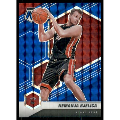 2020-21 Panini Mosaic Mosaic Blue #3 Nemanja Bjelica