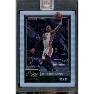 2020-21 Panini One and One #9 Kendrick Nunn