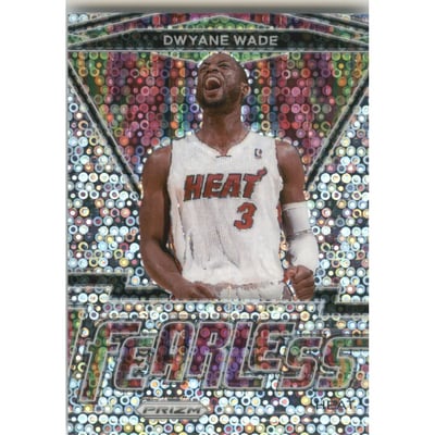 2020-21 Panini Prizm Fearless Fast Break #16 Dwyane Wade