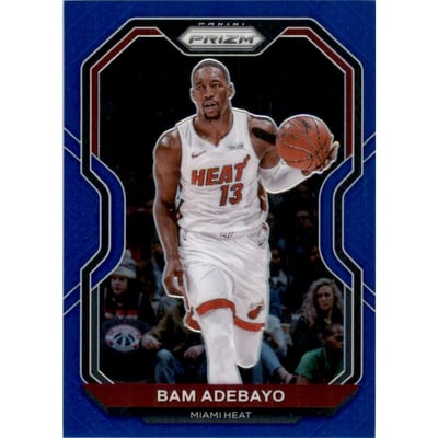 2020-21 Panini Prizm Prizms Blue #138 Bam Adebayo