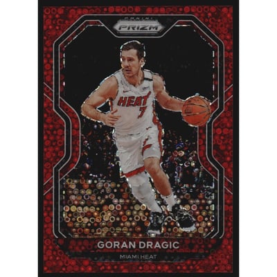 2020-21 Panini Prizm Prizms Fast Break Red #179 Goran Dragic