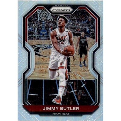 2020-21 Panini Prizm Prizms Silver #137 Jimmy Butler