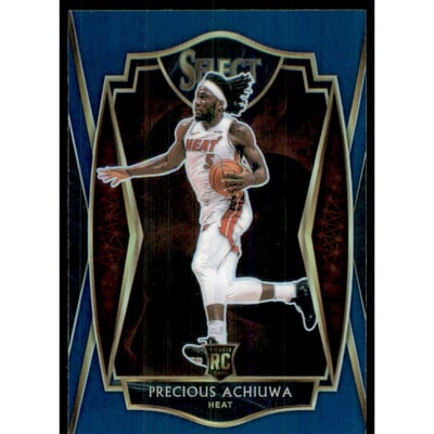 2020-21 Select Prizms Blue #193 Precious Achiuwa
