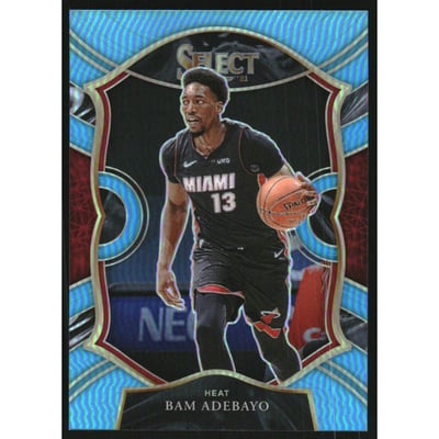 2020-21 Select Prizms Light Blue #8 Bam Adebayo