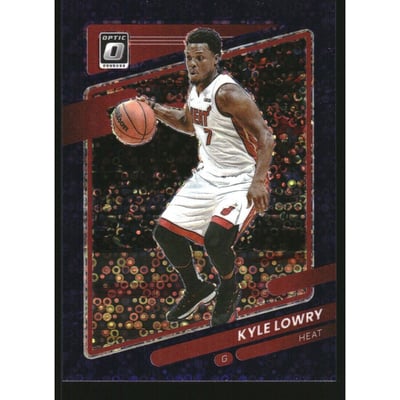 2021-22 Donruss Optic Fast Break Purple #6 Kyle Lowry