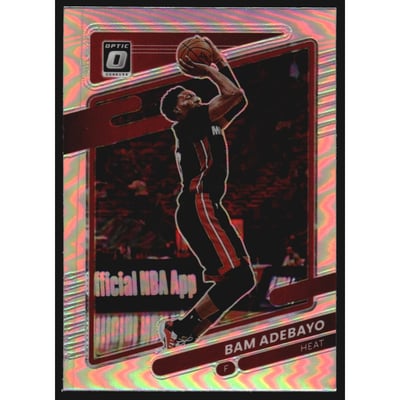 2021-22 Donruss Optic Holo #148 Bam Adebayo