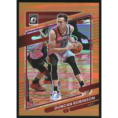 2021-22 Donruss Optic Orange #89 Duncan Robinson