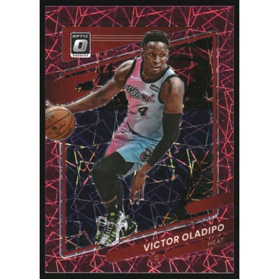 2021-22 Donruss Optic Pink Velocity #67 Victor Oladipo