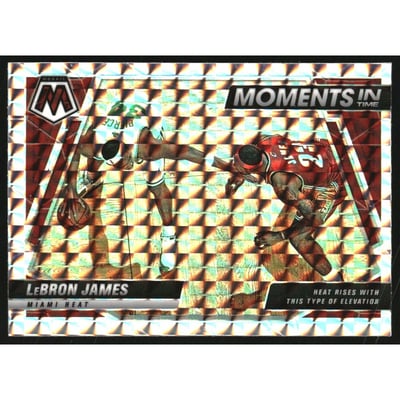 2021-22 Panini Mosaic Moments in Time Mosaic #4 LeBron James