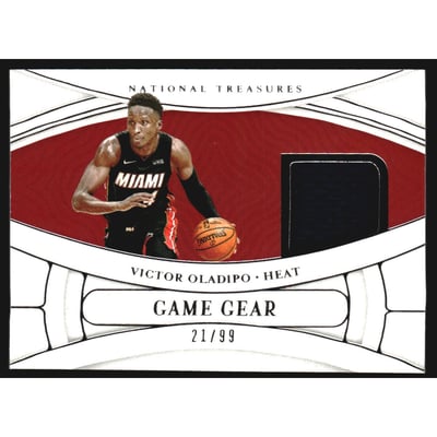 2021-22 Panini National Treasures Game Gear #28 Victor Oladipo
