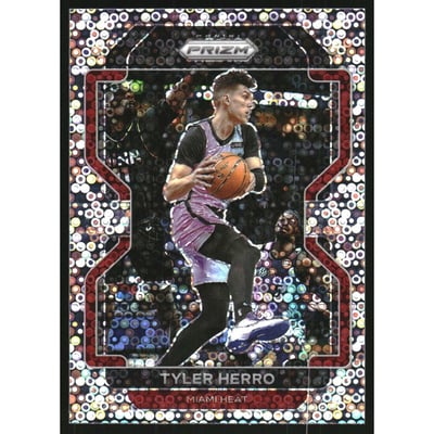 2021-22 Panini Prizm Prizms Fast Break #227 Tyler Herro