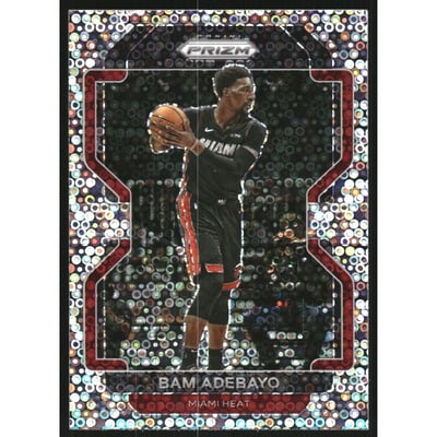 2021-22 Panini Prizm Prizms Fast Break #228 Bam Adebayo