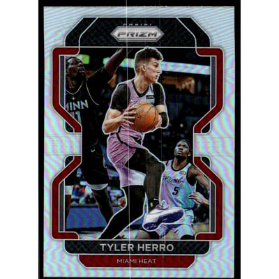 2021-22 Panini Prizm Prizms Silver #227 Tyler Herro