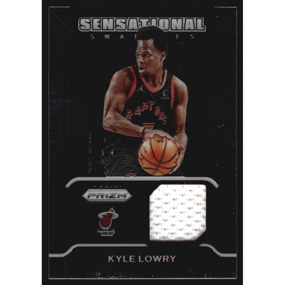 2021-22 Panini Prizm Sensational Swatches #5 Kyle Lowry