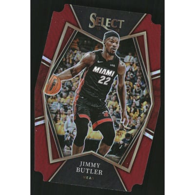 2021-22 Select Prizms Maroon Die Cut #192 Jimmy Butler