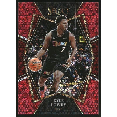 2021-22 Select Prizms Red Disco #165 Kyle Lowry