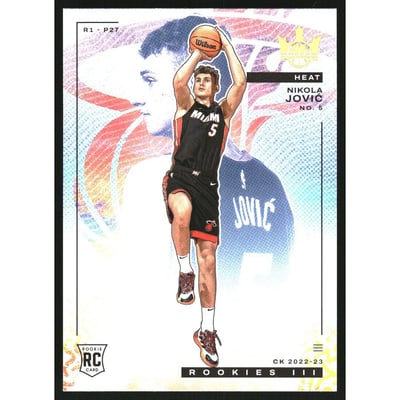 2022-23 Court Kings #166 Nikola Jovic