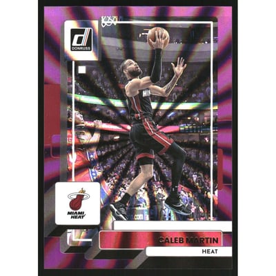 2022-23 Donruss Holo Purple Laser #76 Caleb Martin