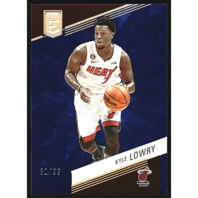 2022-23 Elite Blue #141 Kyle Lowry