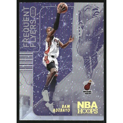 2022-23 Hoops Frequent Flyers Winter Holo #11 Bam Adebayo