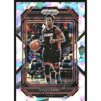 2022-23 Panini Prizm Prizms Ice #147 Kyle Lowry