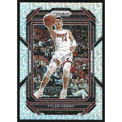 2022-23 Panini Prizm Prizms Mojo #166 Tyler Herro