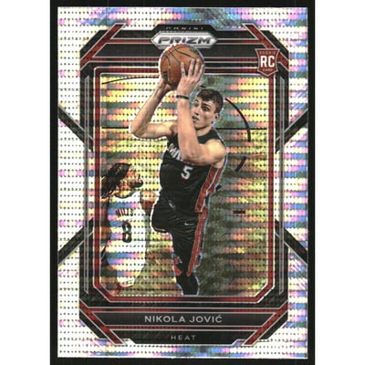 2022-23 Panini Prizm Prizms Pulsar #236 Nikola Jovic