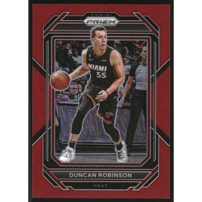 2022-23 Panini Prizm Prizms Red #168 Duncan Robinson