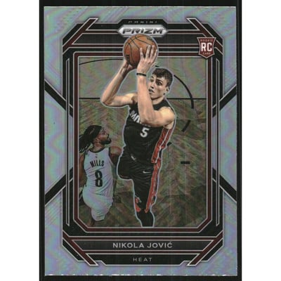 2022-23 Panini Prizm Prizms Silver #236 Nikola Jovic