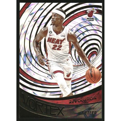 2022-23 Panini Revolution Vortex Fractal #18 Jimmy Butler