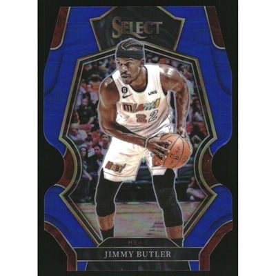 2022-23 Select Prizms Blue Die Cut #108 Jimmy Butler
