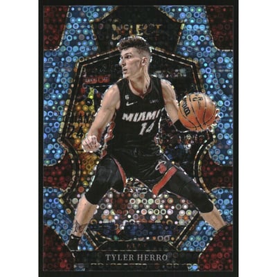2022-23 Select Prizms Light Blue Disco #143 Tyler Herro