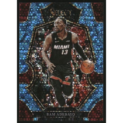 2022-23 Select Prizms Light Blue Disco #157 Bam Adebayo