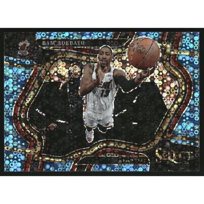 2022-23 Select Prizms Light Blue Disco #257 Bam Adebayo