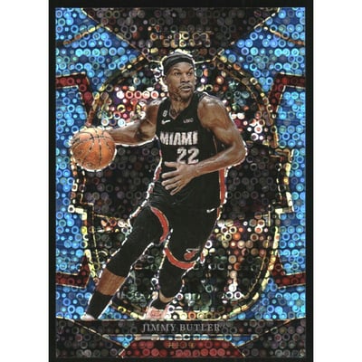 2022-23 Select Prizms Light Blue Disco #8 Jimmy Butler