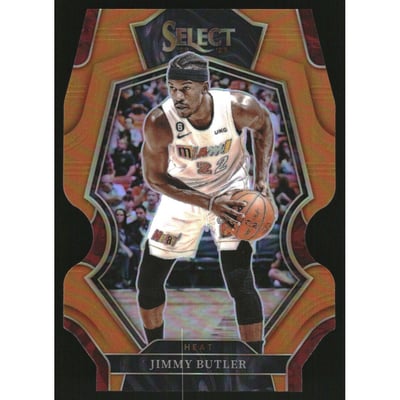 2022-23 Select Prizms Orange Die Cut #108 Jimmy Butler