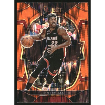 2022-23 Select Prizms Orange Flash #8 Jimmy Butler