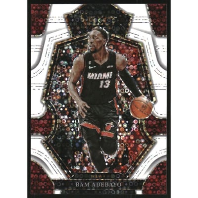 2022-23 Select Prizms White Disco #157 Bam Adebayo