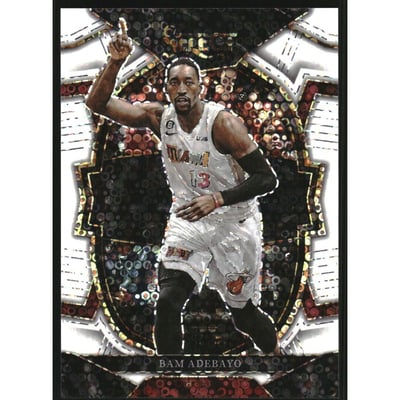 2022-23 Select Prizms White Disco #57 Bam Adebayo