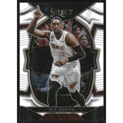 2022-23 Select Prizms White #57 Bam Adebayo