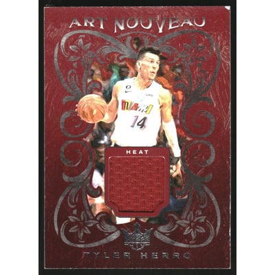 2023-24 Court Kings Art Nouveau Jerseys #16 Tyler Herro