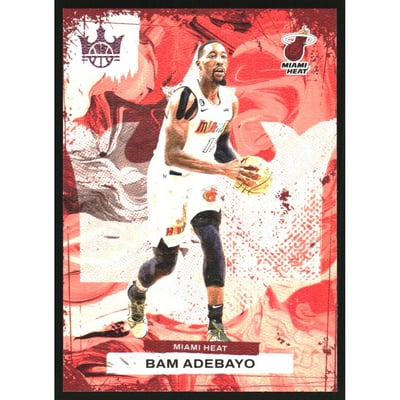 2023-24 Court Kings Pink #19 Bam Adebayo