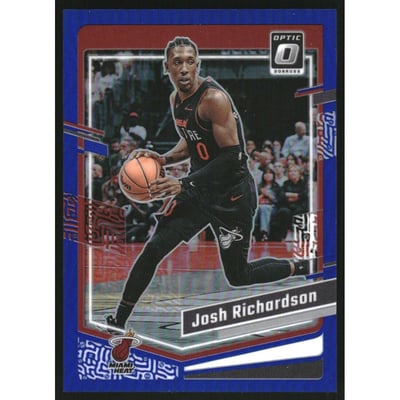 2023-24 Donruss Optic Blue #98 Josh Richardson