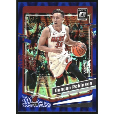 2023-24 Donruss Optic Blue Seismic #64 Duncan Robinson