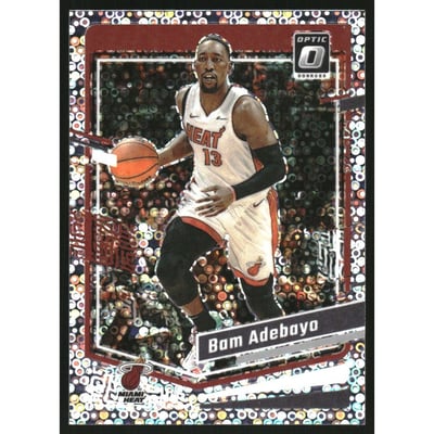 2023-24 Donruss Optic Fast Break Holo #13 Bam Adebayo
