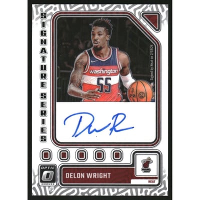 2023-24 Donruss Optic Signature Series #84 Delon Wright