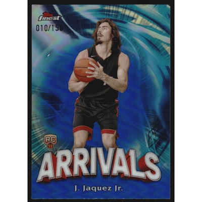 2023-24 Finest Arrivals Blue Refractors #A19 Jaime Jaquez Jr.