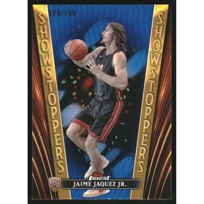 2023-24 Finest Showstoppers Blue Refractors #SS26 Jaime Jaquez JR.