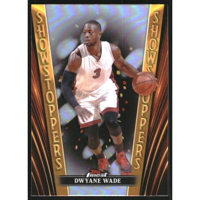 2023-24 Finest Showstoppers Refractors #SS11 Dwyane Wade