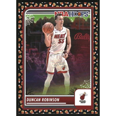 2023-24 Hoops Haunted Hoops Holo Candy #164 Duncan Robinson